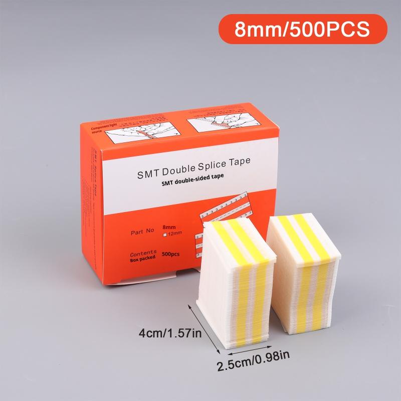 8Mm 12Mm 16Mm 24Mm Smt Doppelspleißband Doppelseitiges Rechteckiges Spleißband Filmverbindungs-Spleißband Verwendung von Restkomponenten
