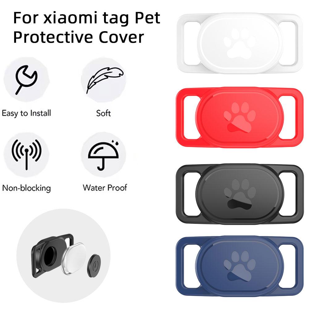 Per Xiaomi Tag Copertura Protettiva per Animali Dispositivo di Posizionamento Anti Smarrimento Copertura Protettiva Impermeabile in Silicone per Collare di Animali