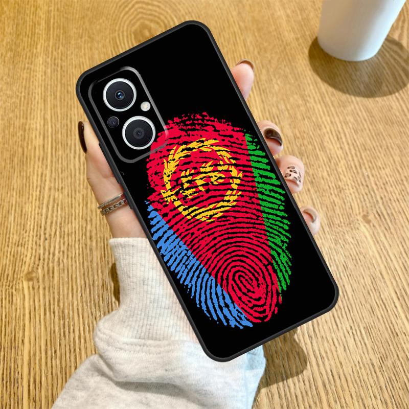 

Eritrea Flag Funda For OPPO Reno 10 11 12 13 14 Pro 14F 13F 12F 11F 7 8 Lite OPPO Find X5 X8 X9 Pro Case OPPO Find X9 Pro