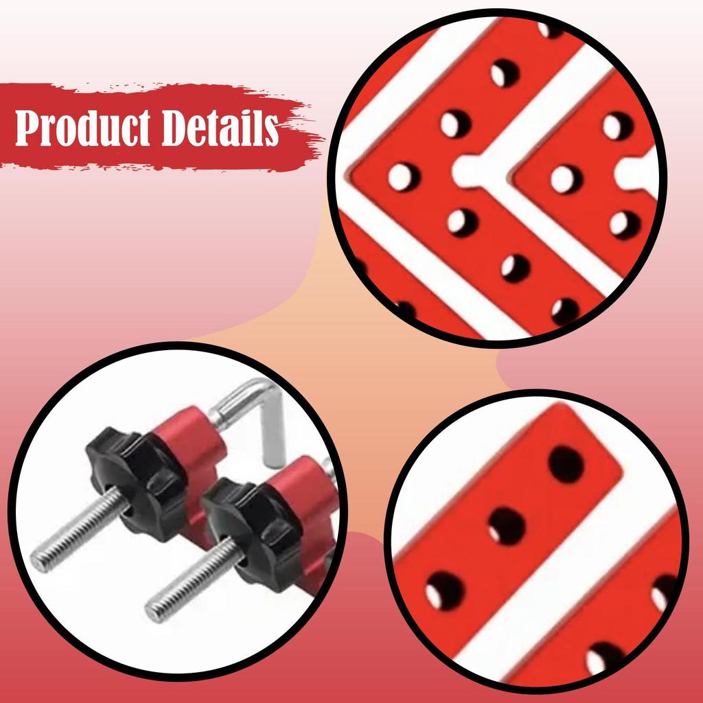 Corner Clamps Functional Versatile L Shaped Square Tool for Assembling Boxes 120mm