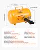 Air Tire Bead Seater, 5 Gal / 18.9 L, Heavy Duty Tire Bead Blaster Tool, 87-116 PSI Operating Pressure, Air Trigger Seating Inflator for Pickup,