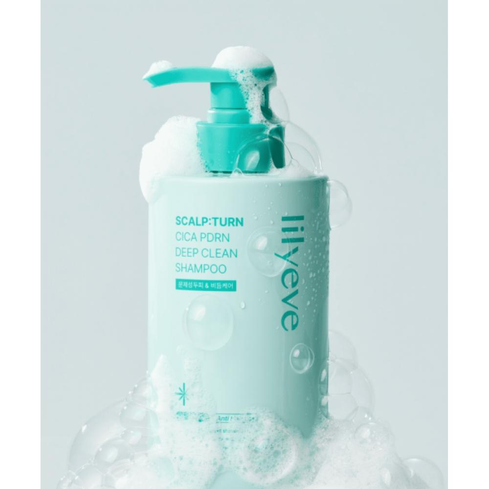 Lilyeve Scalfton Cica Pdrn Deep Clean Cooling Shampoo 500ml 1