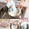 10pc Absorbent Rag Coral Velvet Household Cleaning Cloths Washing Dish Cloth Handtowel
