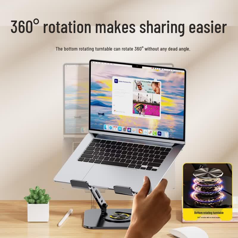 OLOEY Rotating Laptop & Tablet Stand