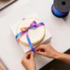 4/1Rolls Rainbow Balloon Ribbon Curling Colorful Shiny Metal Curly Roll Ribbons Strings for Gift Wrapping Wedding Birthday Decor