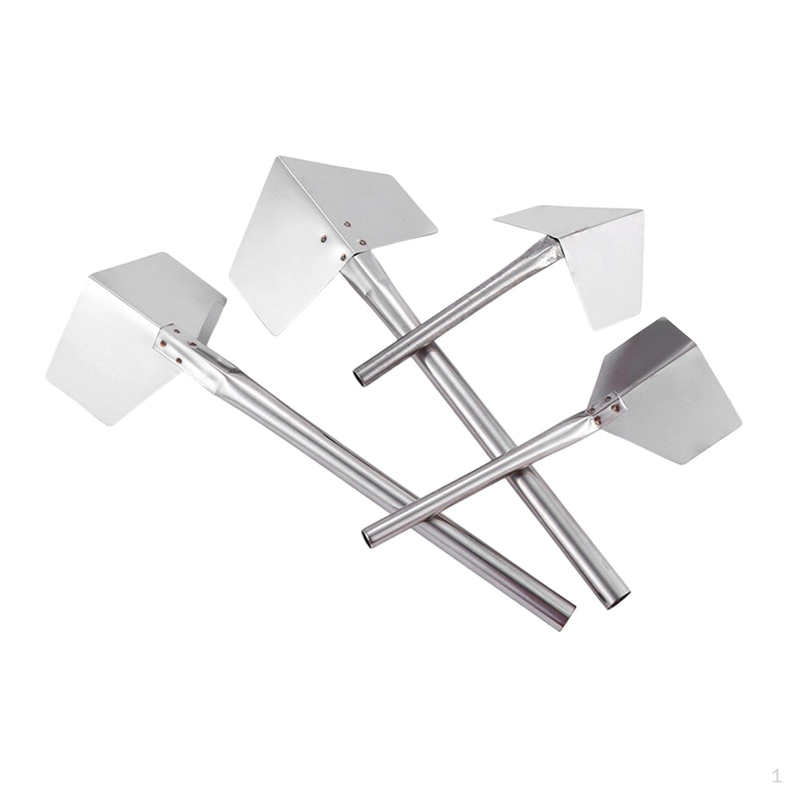 

Набор угловых инструментов для гипсокартона 4 шт. Наружные и внутренние шпатели Ручные инструменты Портативный кромочный инструмент для бетона для