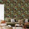 Ladybugs Wallpaper Olive and Yellow for Living Room and Bedroom 50x1000