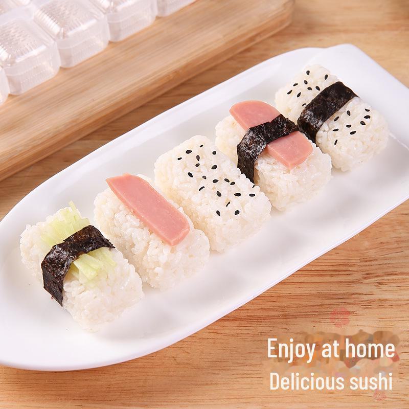 Kreatives Kriegsschiff-Sushi-Formen-Set: 5-teiliges DIY-Werkzeugset für Seetang-Reisrollen und Bento-Sushi.