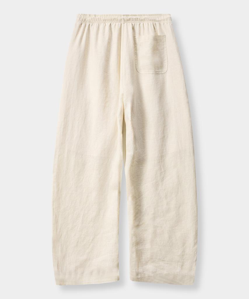 Dimiteulibeullaeg [10Th Anniversary Special] © Everyone'S 100% Linen Curved Pants_3 Colors