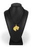 Schnauzer III - necklace with a dog in a gift box, gold-plated pendant for a dog lover, striking jewelry by Art-Dog