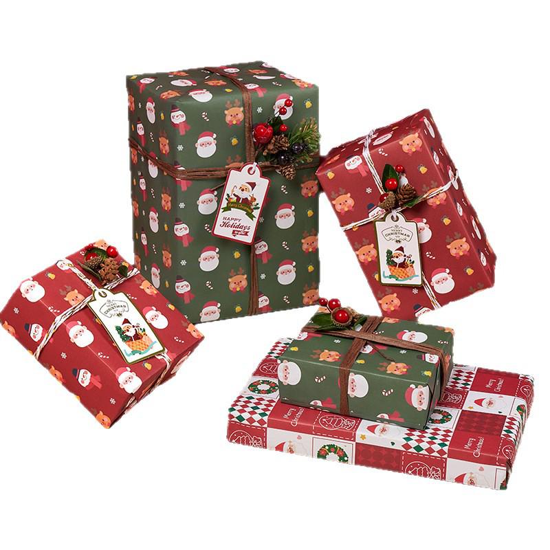 Colorful Cartoon Gift Wrap for Kids – Christmas & Birthday Paper for Boys and Girls with Flower Design