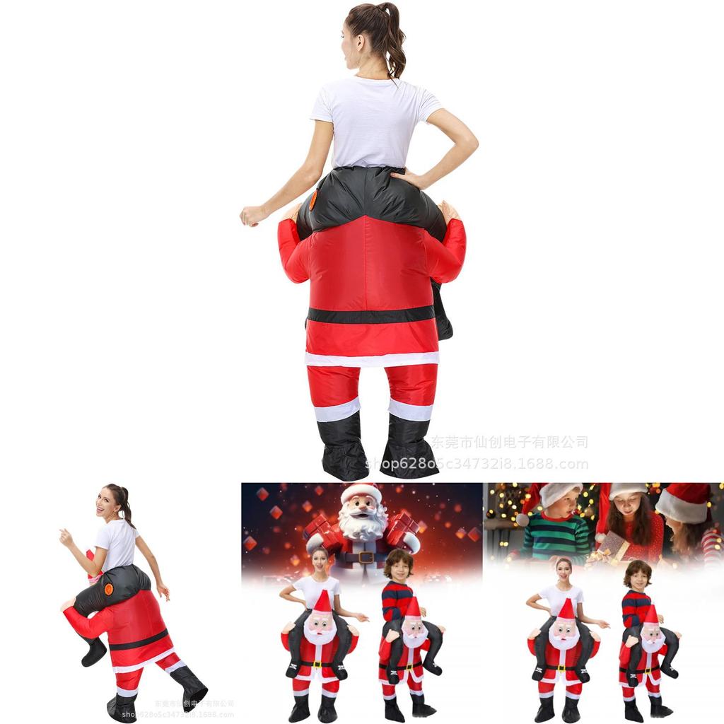 Christmas Santa Claus Inflatable Costume For Celebrations And Seasonal Gatherings