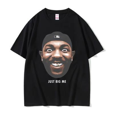 Rapper Kendrick Lamar Just Big Me Graphic Tshirt They Not Like Us T-shirt Summer Men's Women Hip Hop Oversized Short Sleeve Tops