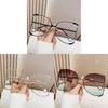 Fashion Round Frame Sunglasses With Uv400 Protection For Summer Outings