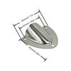 Rustproof Corrosion Resistant Hardware Marine Cable Duct Yacht Air Exhaust Grille Vent Cover Stainless Steel Marine Vent Cover