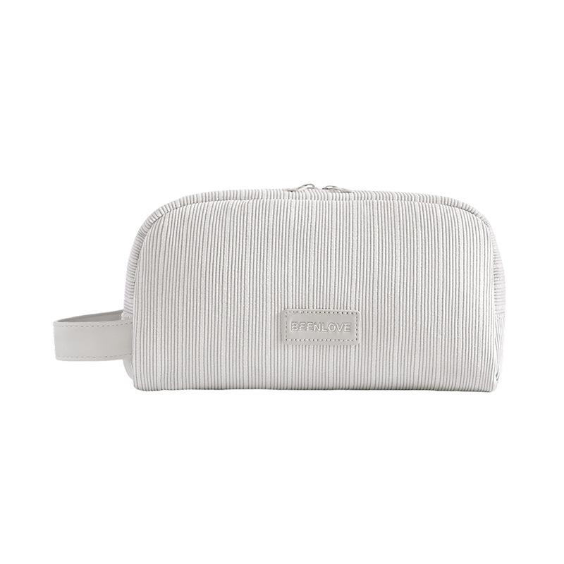 

New Four Sided Handheld Makeup Bag Large Capacity Cosmetic Bag Women Travel Organizer Bags Toiletry Bag Skincare Organizer