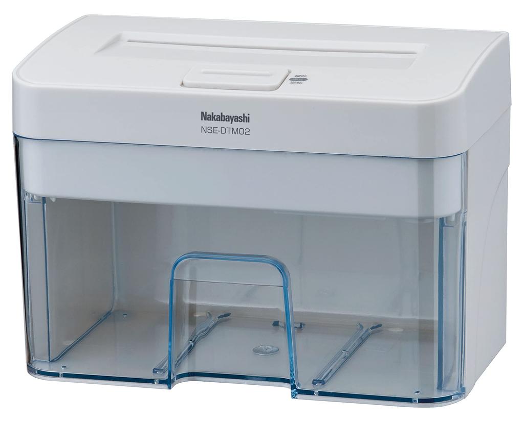 Nakabayashi Personal Shredder, Micro-Cut, Desktop, Z0380