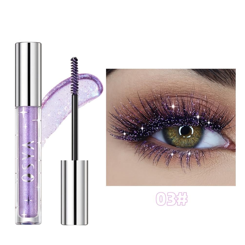 Glittery Shimmering Mascara Waterproof And Smudge-Proof Curling And Eyelash Lengthening Makeup Tool for Music Festival