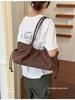 Korean Women's Casual Nylon High-End Tote Bag: Stylish, Large-Capacity, Single Shoulder Commute Handbag