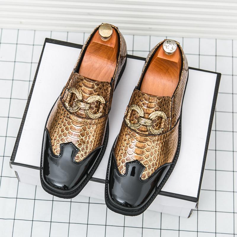 Fashion Classic Trends Autumn Outdoor Men's Leather Shoes Platform Oxfords Male Derby Shoes Casual Mens Lace Up Thick Soled Work Shoes