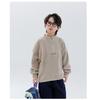 Doppelseitiger Kapuzenpullover für Jungen aus australischem Fleece mit halbem Reißverschluss - Kollektion Winter 2025, Stehkragen, Langarm-Oberteil für mittleres und großes Kind