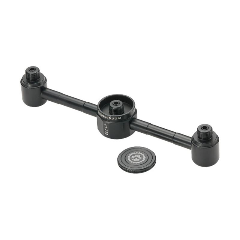 

One to three Stove Adapter Aluminum Alloy Canister Convertor Gas Tank Adapter Propane Conversion Adapter Durable 1 чорний