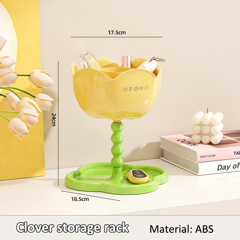 Multifunkční stolní úložný box Kosmetický organizér Polička Kreativní květiny Držák na klíče Domácí dekorace Zásobník na sladkosti a drobnosti