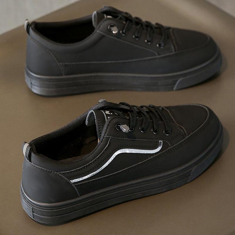 

Fashion All Match Mix Color Sneakers for Women 2025 Lace Up Platform Vulcanize Shoes Woman Soft Sole Walking Flats Casual Shoes Female 36 чёрный