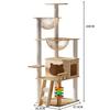 All-Season Cat Tree with Double Space Capsules