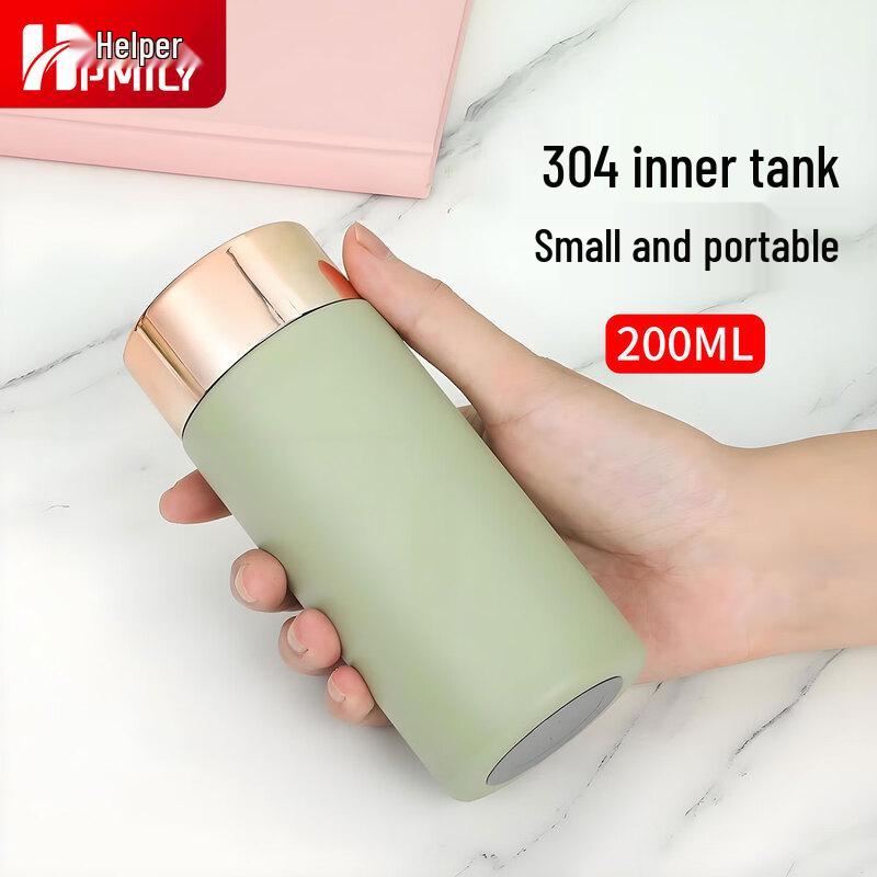 HPMILY Мини-термос портативный 200 мл из нержавеющей стали