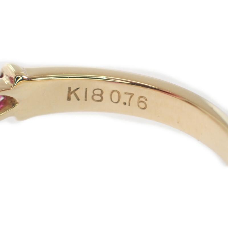 no brand  #11(JP Size) ring K18 yellow gold Women