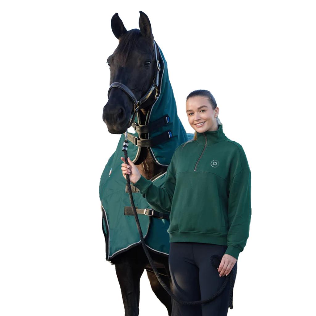Dublin Womens/Ladies Quarter Zip Fleece Top