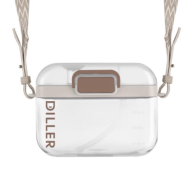 

Dillerbell Square Plastic Water Bottle