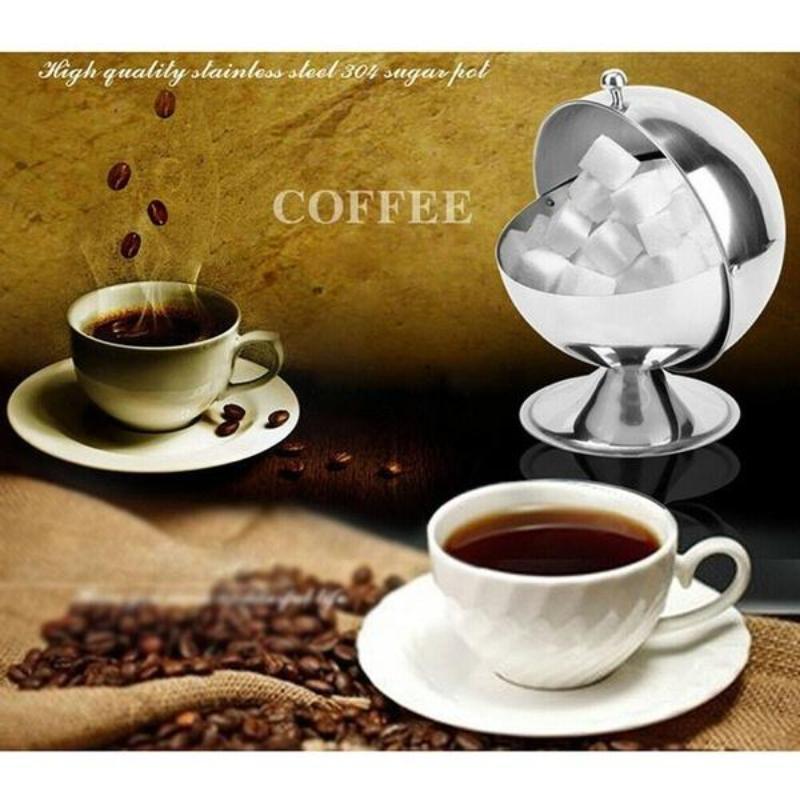 Kjøkken Bekvemmelighet Oppbevaringsskål Sukkerskål Sfærisk Godterikrukke Kjøkken Oppbevaringsorganisator Tilbehør Forsyninger Små Verktøy