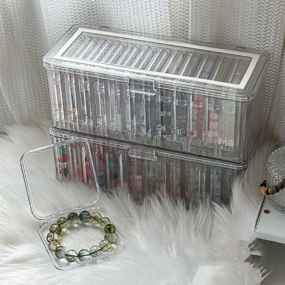 Transparent Coffee Capsule Storage Box Acrylic Dolls Clothes Storage Rack  Kitchen