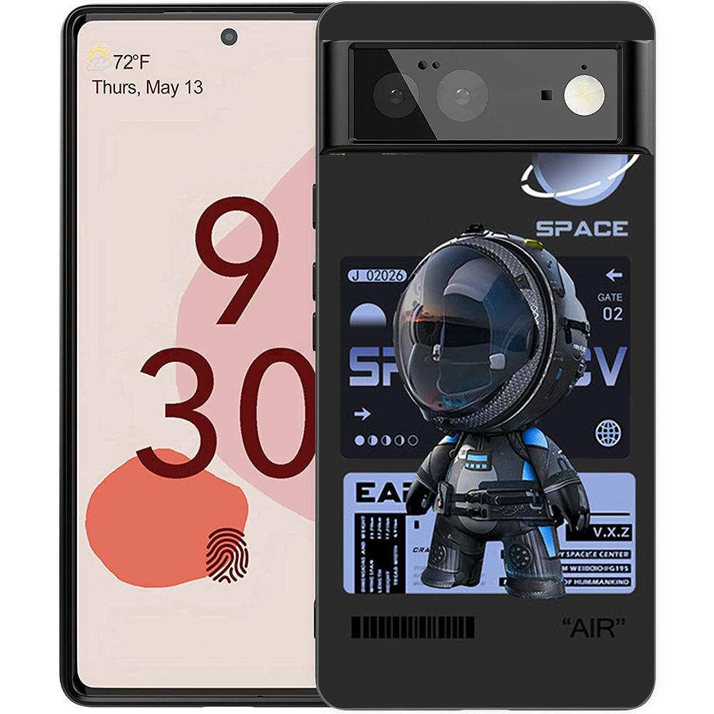 Astronaut Phone Case Cover for Google Pixel 8 7 6 7A 6A Pro 5G Shockproof Silicone Soft 9 Pro XL 8 Pro 5G Shell TPU Bag Cases