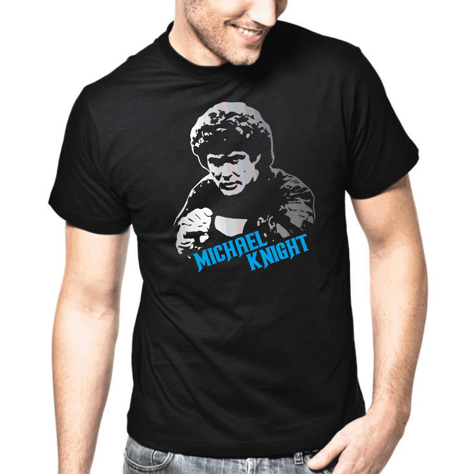 Men s and Women s T-shirts Michael Knight KITT Rider David Hasselhoff Fondation Rétro Cult 80S Fun M
