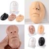 Soft Silicone Nose Model Lightweight Lip Stud Display Stand Human Face Model Rack Crafts DIY