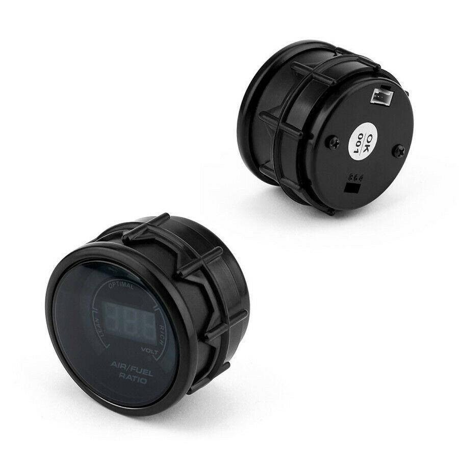2" 52MM 20 LED Digital Car Air/Fuel Ratio Monitor Meter Pointer Gauge Universal