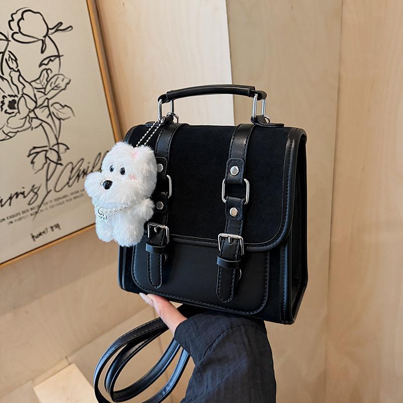 Autumn and Winter Retro Backpack Women's Exquisite Versatile Backpack Mini Travel Small Bag