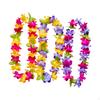 3 Pieces Hawaiian Leis Flower Necklace Beach Supplies for Men Women Lei Wreaths Birthday