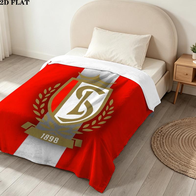 Standard De Lige Print Flannel Blanket, High quality Comfortable for All Seasons, Home Decor, Warmth and Comfort, Perfect for Christmas Gifts