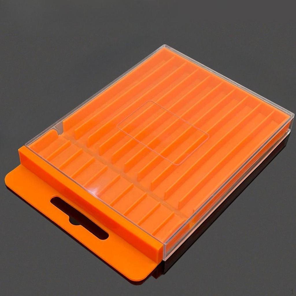 Bits Storage Box Holder Dispenser Tool Carrier Empty Case Organizer for Home Diamond