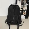 Student Schoolbag Women's Solid Color Backpack Men Large Capacity Middle School Students Third To Sixth Grade Backpack