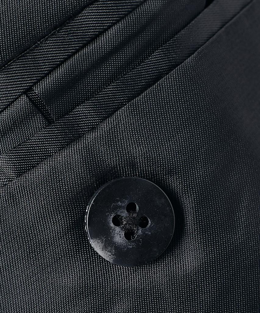 DIMITRI BLACK Essential Cashmere Balmacaan Coat_Charcoal