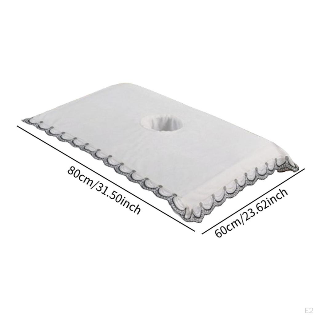 Massagetischhandtuch Schönheitsbettlaken ,Kissen mit Loch,