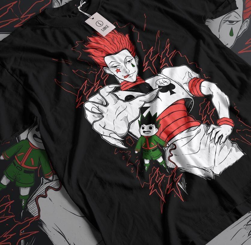 

Hisoka T-Shirt Hunter X Hunter Manga Strip HXH Anime Gift Unisex Shirt All Size 2XL