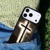 Cross on Bible Christian Catholic Phone Case Cover for IPhone 11 12 13 14 15 16e 17 Pro Max Coque for IPhone 17 Air