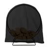 Log Hoop Cover 210D Oxford Waterproof Drawstring Heavy Duty Round Log Rack Cover Black 40 x 24 x 41inch