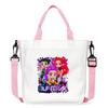 Anime Cartoon Print Office Worker Commuter Portable Messenger Bag Student Large Capacity Casual Handbag